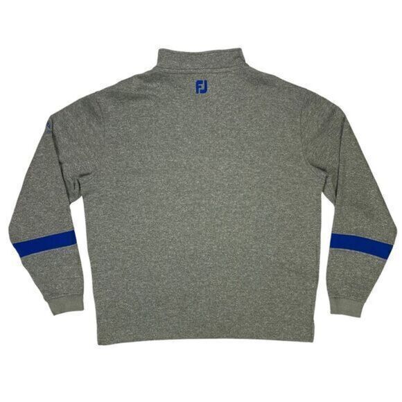 Footjoy Sweater Mens XL ACC Logo 1/4 Quarter Zip Golf Athletic Career Pullover - Picture 6 of 16